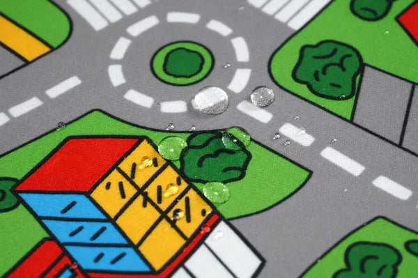 Classic Cartoon City Mat
